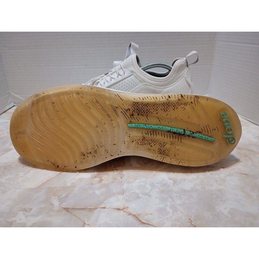 Clove Shoes Mens Size 10.5 Whute Slip On Nursing Walking Sneakers Comfort - Picture 7 of 9
